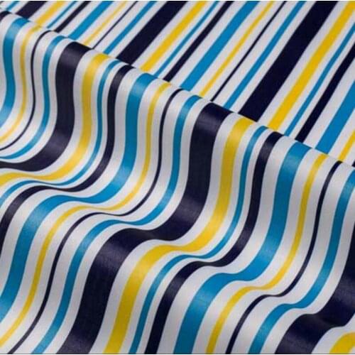 10 meters*150cm 210D Oxford cloth PVC waterproof fabric stripe rain canopy carport cloth luggage storage box wardrobe cloth
