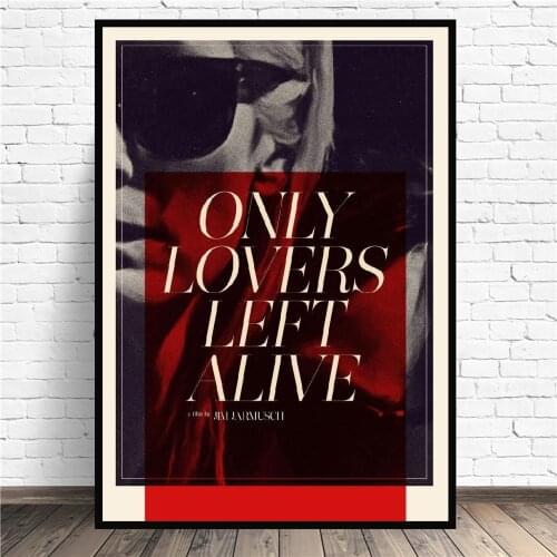 Only Lovers Left Alive Canvas Painting Wall Movie Art Pictures Prints Home Decor Wall Poster Decoration For Living Room