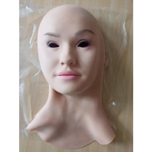 Bella Face Mask Realistic Soft Silicone Female Mask for Masquerade Halloween Mask For Crossdresser Drag Queen Transgender 3G