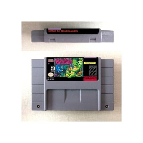 Bronkie the Bronchiasaurus - Action Game Card US Version English Language