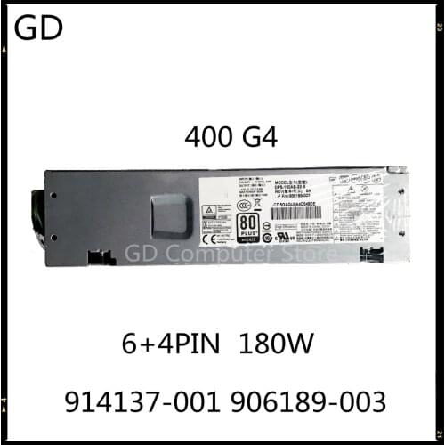 GD Original For ProDesk 400 G4 SFF 180W Power Supply 914137-001 906189-003 DPS-180AB-22 B PA-1181-7 FCF011 6+4 PIN Full Tested