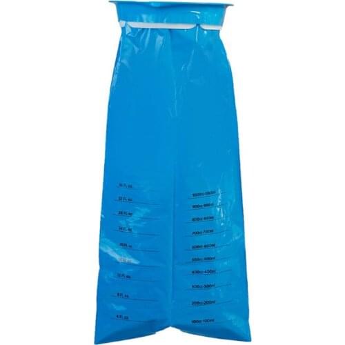 Vomit Bags, 45 Pack Motion Sickness Bags Blue Emesis Bags Disposable Barf Bags Car Nausea Bags for Travel, 1000ml