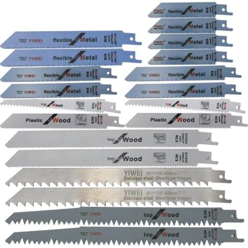 Multi-functional Reciprocating Saw Blades High Speed Steel Saw Blades 151mm Long Saw Blades for Home DIY Use