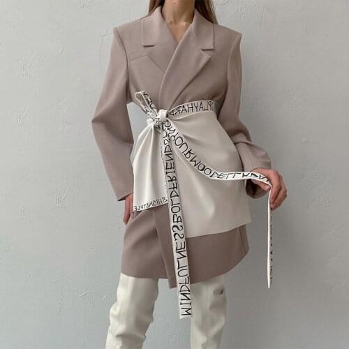 Fashion Letter Printing Skirts High Street Slimming All-match Mini Skirts Solid Color High Waist Sheath Split Skirts Streetwear