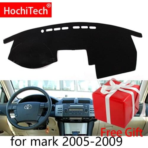 For Toyota mark x 2004-2007 2008 2009 Right and Left Hand Drive Car Dashboard Covers Mat Shade Cushion Pad Carpets Accessories