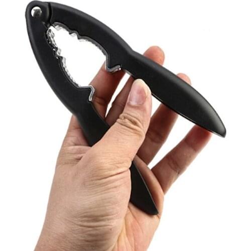 Aluminum Alloy Portable Non-Slip Walnut Opener Nutcracker Plier Kitchen Gadgets Tool Home Kitchen Accessories