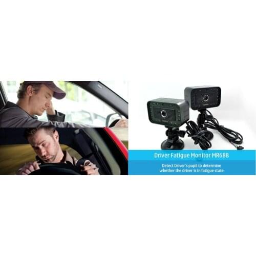 Professional version hot Driver Fatigue early warning system Driver Fatigue Monitor MR688 RS232 version wake up driver alarm