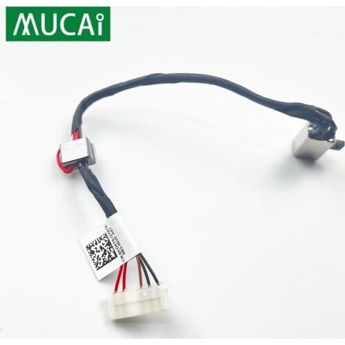 DC Power Jack with cable For Dell Inspiron 15 5000 5555 5558 5559 5455 5458 5459 laptop DC-IN Flex Cable DC30100UD00 0KD4T9