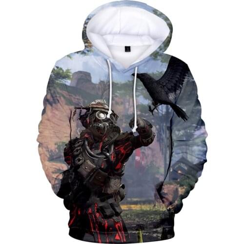 Game Apex Legends 3D Hoodies Sweatshirts Men/Women Plus Size Fashion Sweatshirt 3D Hoodies Fashion Loose Sweatshirt Boys Coats