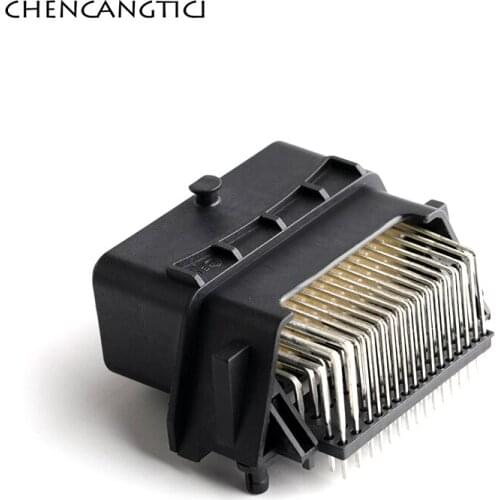 1 Set 64 Way Automotive ECU Board Connector Pin Header 01971600 Car Control Box Plug For Bosch Three Generation