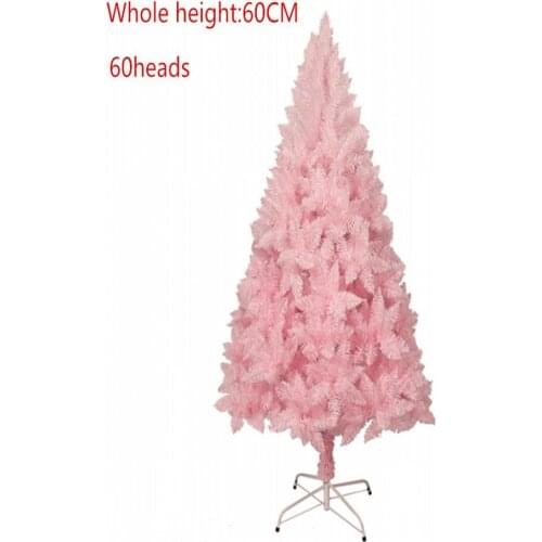 1Pc 60-150CM Pink Christmas Tree Decorative Tree Green Plant New Year Xmas Gift Home office Mall Hotel Garden Cabinet Decoration