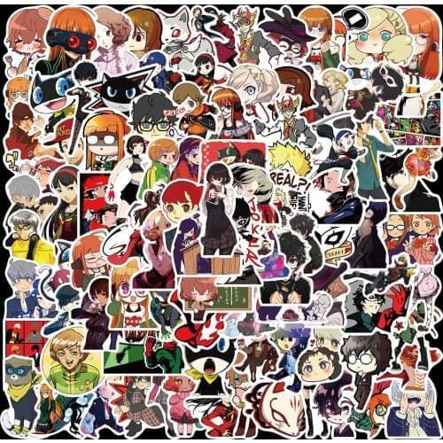 10/50/100pcs Persona 5 Game Stickers For Cars Guitar Luggage Fridge Phone Luggage Kids Toys Graffiti Stickers Decal Waterproof