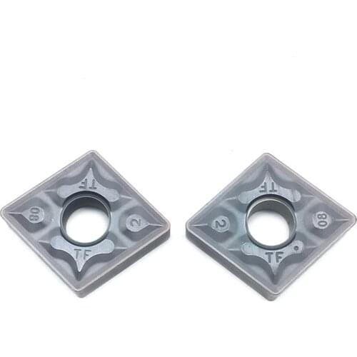 10PCS CNMG120408 TF IC907 External Turning Tools Carbide insert Lathe cutter Tool Tokarnyy turning insert