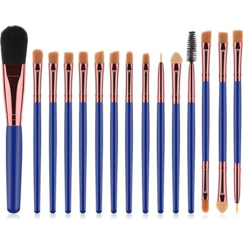 15PCS/Set Make Up Brushes Multifunctional Makeup Brushes Concealer Eyeshadow Foundation Brush Set Tool brochas maquillaje