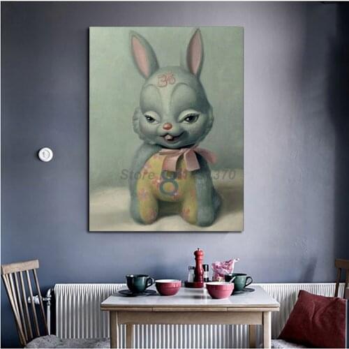 Mark Ryden Surrealism Inside Sues Abstract Poster Painting On Canvas Bedroom Wall Art Decoration Pictures Home Decor