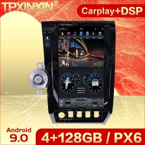 Carplay 2 Din Android 9 Tesla Multimedia Stereo For Toyota Tundra 2007 2008 2009 2010 2011 Video Navi Receiver Player Head Unit