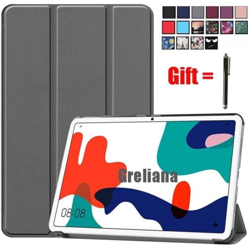 Case for Huawei MatePad 10.4 2020 BAH3-AL00 BAH3-W09 Tri-fold Slim Lightweight PU Leather Smart Cover Case with Auto Wake/Sleep