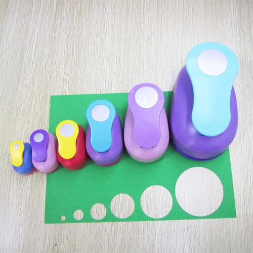 8-75mm Round Circle Shape Paper Craft Punch DIY Hole Punch Tool for Kids DIY Scrapbook Paper Cutter Embossing Puncher