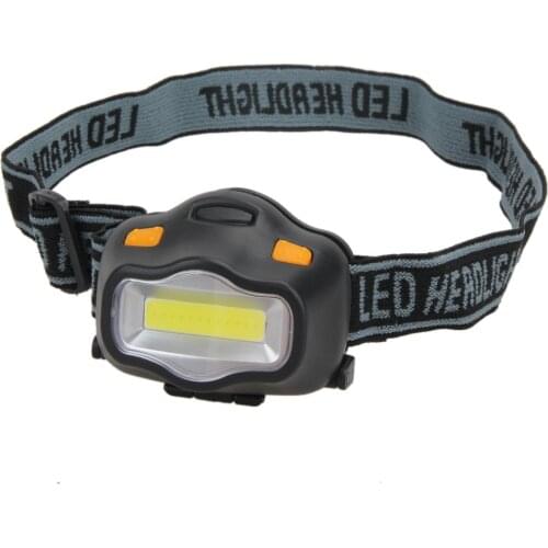 Powerfull LED Headlamp AAA battery Mini LED Headlight Camping Flashlight 12 COB Head Light Torch Lamp Outdoor Lighting