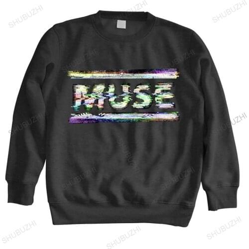 Men streetwear sweatshirt Muse Static Black hoodie New Band Merch shubuzhi brand winter hoodies for boys hoody drop shipping