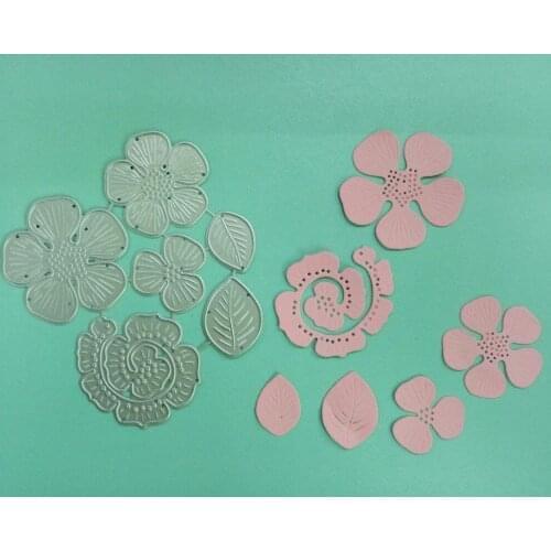 2021 New Leaves Leaf Flower Metal Cutting Dies For DIY Scrapbooking Stamp Paper Card Making Decorative Craft Embossed Plate