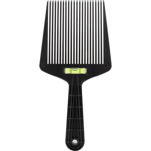 Salon Barber Hair Styling Flat Wide Tooth Hair Comb With Level Instrument Dyeing Coloring Pigment Mixing Coating Brush Tool