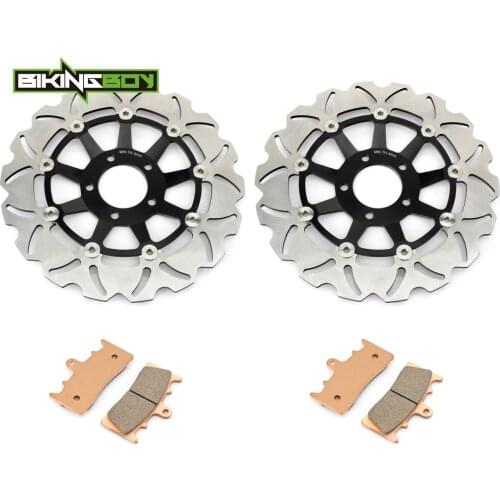 BIKINGBOY For Suzuki GSF 1200 Bandit / S 2001 2002 2003 2004 2005 K1 K2 K3 K4 K5 Front Brake Discs Disks Rotors Pads 310mm Set
