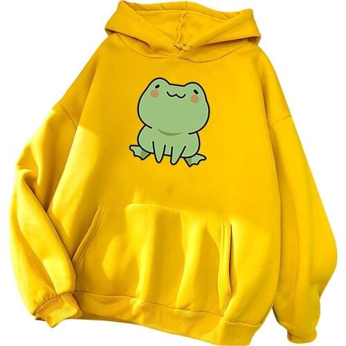 Women Korean Style Hoodies Sweatshirt Long Sleeve Cute Animal Printed Hoodieloosen Blouse Tops Large Coats Sweatshirts #srn