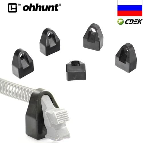 Weapon AK 47 Recoil Buffer 7.62X39 Buffer Pad Shock Absorbing Reducer polymer Black fits AK74 Saiga Galil Valmet