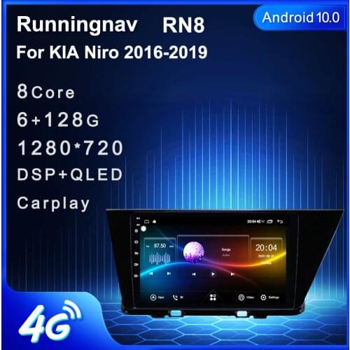 Runningnav For KIA Niro 2016 2017-2019 Android Car Radio Multimedia Video Player Navigation GPS