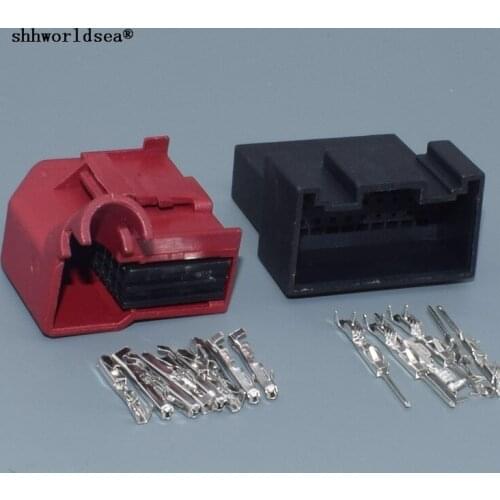 Worldgolden 20 Pin 8E0972420 8E0 972 420 1534095-1 1534102-1 Car Gateway CANBus Wire Plug Auto Cable Socket 8E0 972 420 For VW