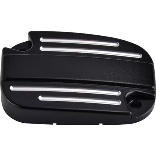 Brake Master Cylinder Cover For Harley Tour Street Road Electra Glide V-Rod VRSC CNC Billet Clutch Fluid Reservoir Cover Cap