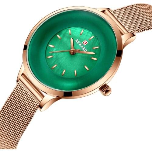 Fashion Women Casual Watch Luxury Analog Quartz Crystal Wristwatch Japanese movement Female Wristwatch Womens Gift reloj mujer