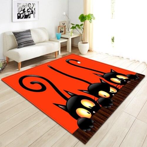 Cartoon Cat Carpet Bedroom Non-slip Carpet\floor Mat Home Decoration Carpet For Family Living Room Decoration Teenager