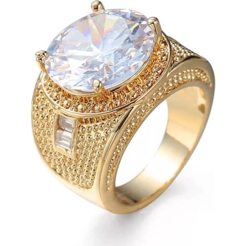 MxGxFam Rings With Cubic Zirkonia For Women