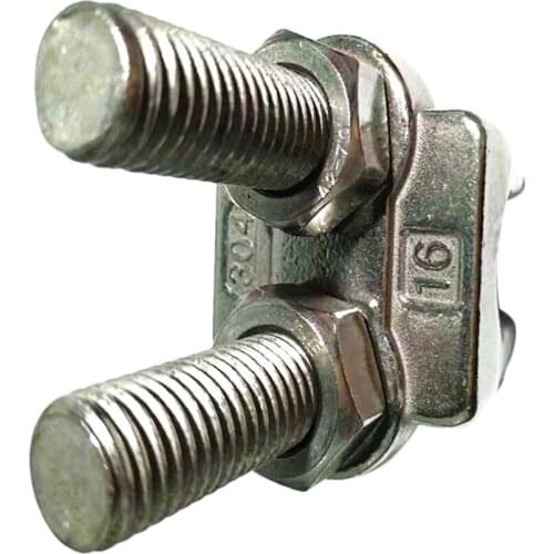 304 Stainless Steel Thimble &Wire Rope Clip 5mm for Boat,Building,industrial
