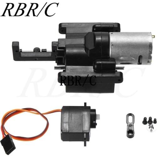 RBR/C WPL B14 B16 B36 C24 C34 Off-Road 1/16 RC Car Parts Accessories 1 Set Speed Change Gearbox & Metal Gears With 370 Motor