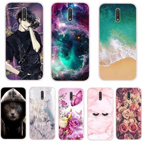 Silicon case for Nokia 2.3 case soft tpu back phone cover Nokia 2.3 printing Coque bumper housing cases