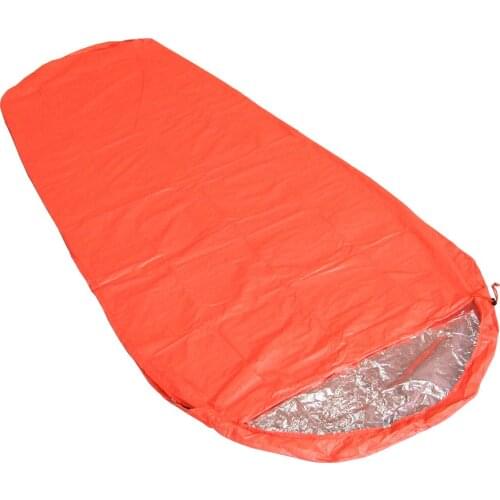 Ultralight Survival Emergency Sleeping Bag Outdoor Camping First Aid Sleeping Bags Warming Sleeping Bag Watrproof Emergency bag