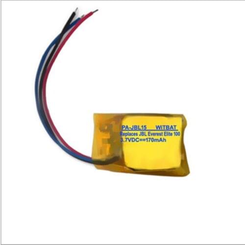 TTVXO 170mAh Battery for JBL Everest Elite 100 Bluetooth Headset Battery