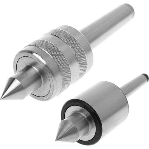 MT1 MT2 Revolving Rotary Live Center Taper Lathe Machine Bearing Turning Tools