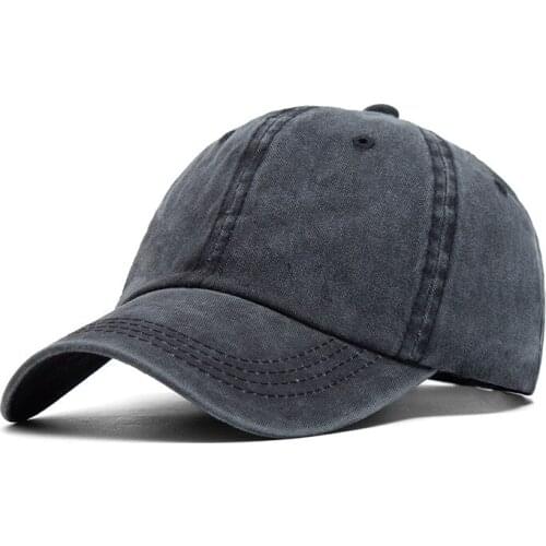 Women Ponytail Baseball Cap Hat Washed Spring Casual Sport Caps Adjustable Hat