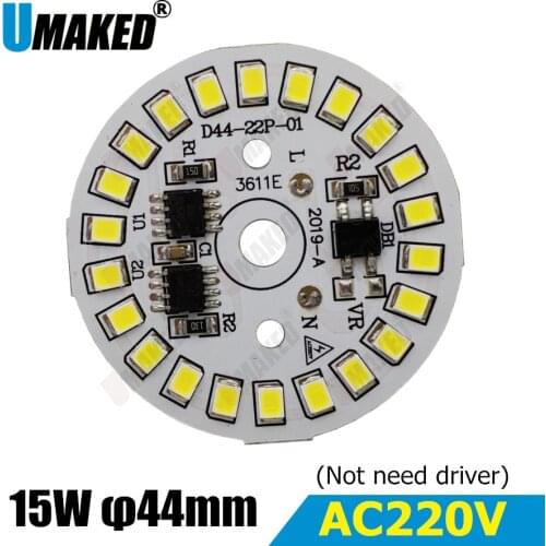 15W 44mm ac 220v led pcb SMD2835 3w 5w 7w 9w 12w integrated ic driver, Led smart IC SMD, Led Light Source For LED Bulb