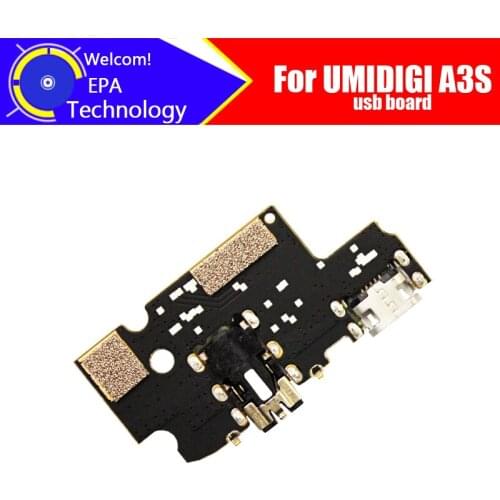 5.7 inch UMIDIGI A3S usb board 100% Original New for usb plug charge board Replacement Accessories for UMIDIGI A3S phone