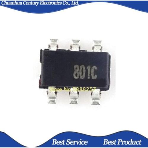 5 pcs/lot BS801C 801C SOT23-6 Original and New In Stock