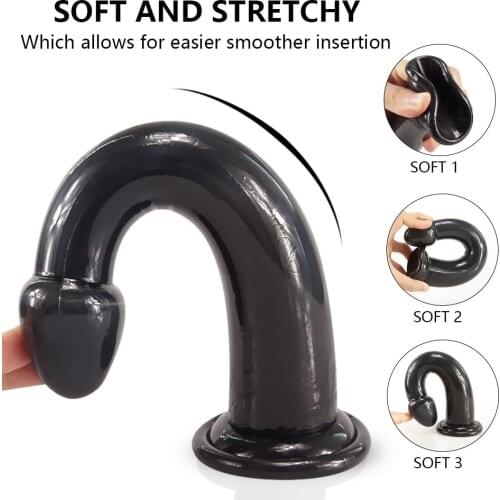 Anal Dildo for Women Butt Plug Sex Toys for Adults 17~21cm Realistic Dildos Suction Cup Sex Product Strapless Penis Lesbian Toy