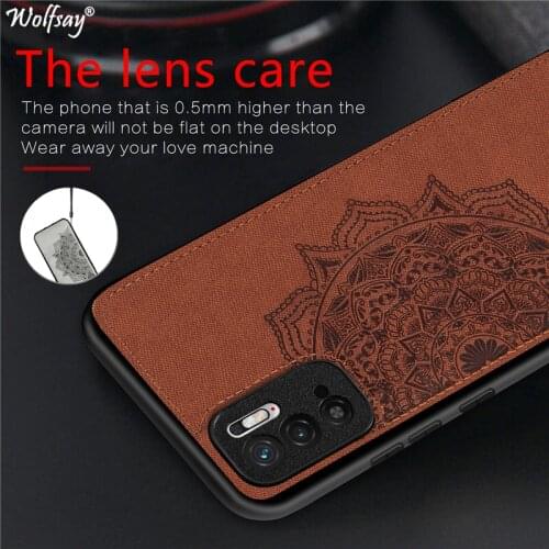 For Xiaomi Poco M3 Pro Case Silicone 3D Pattern Cloth Protective Case For Xiaomi Poco M3 Pro Cover For Xiaomi Poco M3 Pro