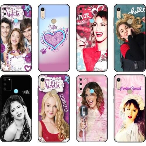 Black tpu Case For Honor 8a Prime 8s 9 10X Lite 9A 9C 9X Premium Pro 9S Case Cover Violetta tv show