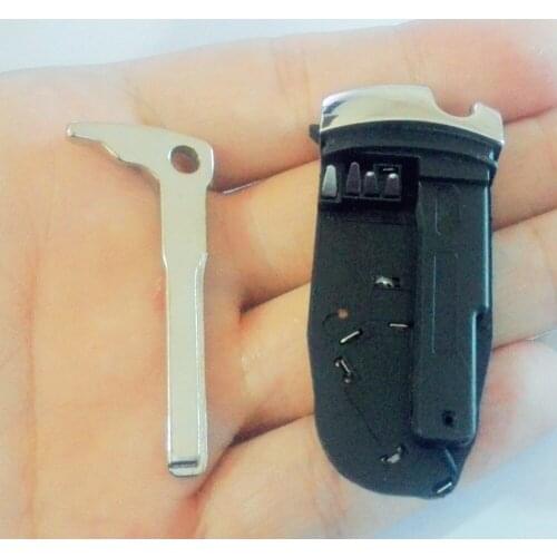 For BENZ SMART KEY FOB REMOTE SHELL CHROME CASE S SL ML SLK CLK E Key Battery Holder