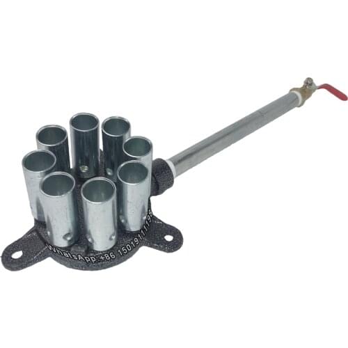 8 head direct injection LPG burner,pizza burner oven,centralized burner,oven burner,blaze stove burner,LPG burner